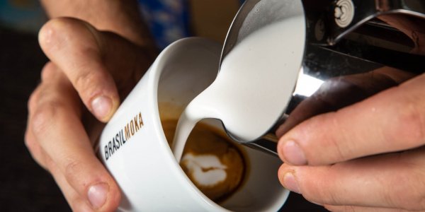 caffè Brasilmoka per un cappuccino d'autore